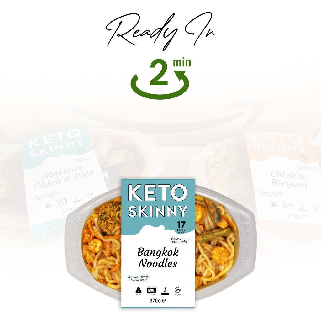Keto Skinny Chilled Meal Bangkok Noodles - Pack of 3/4