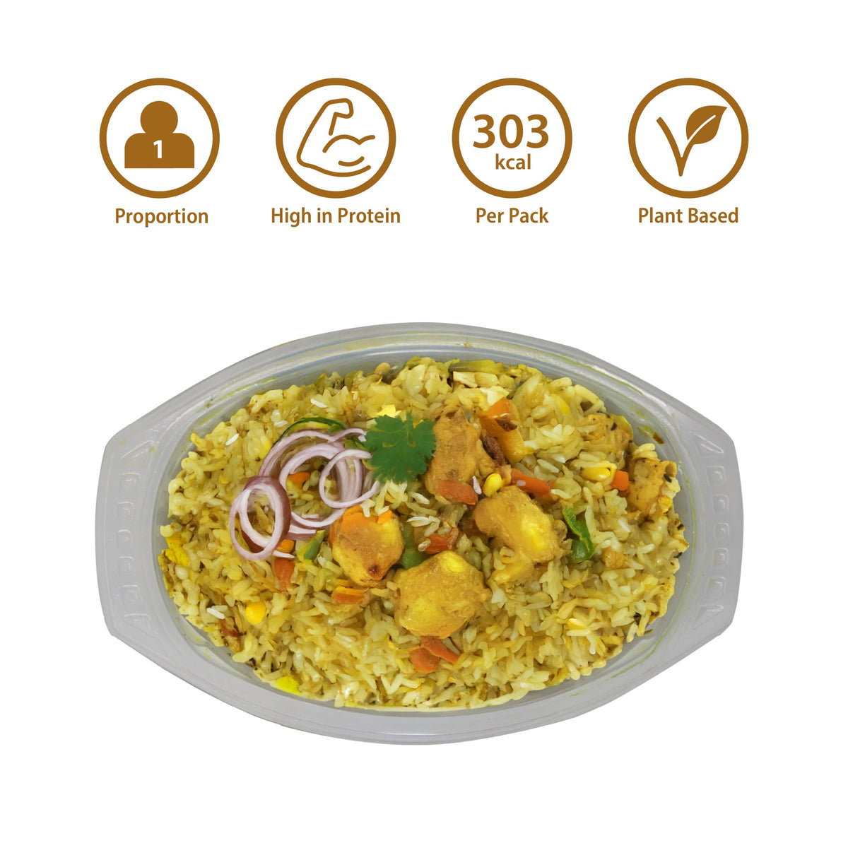 Keto Skinny Chick'n Biryani