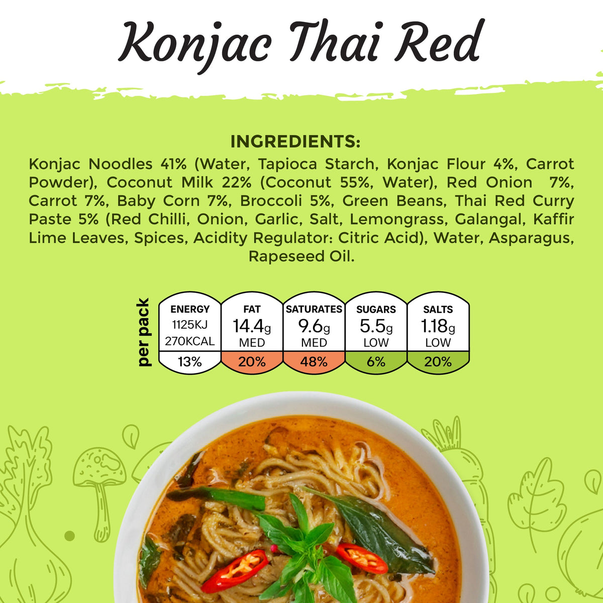 Keto Skinny Thai Red